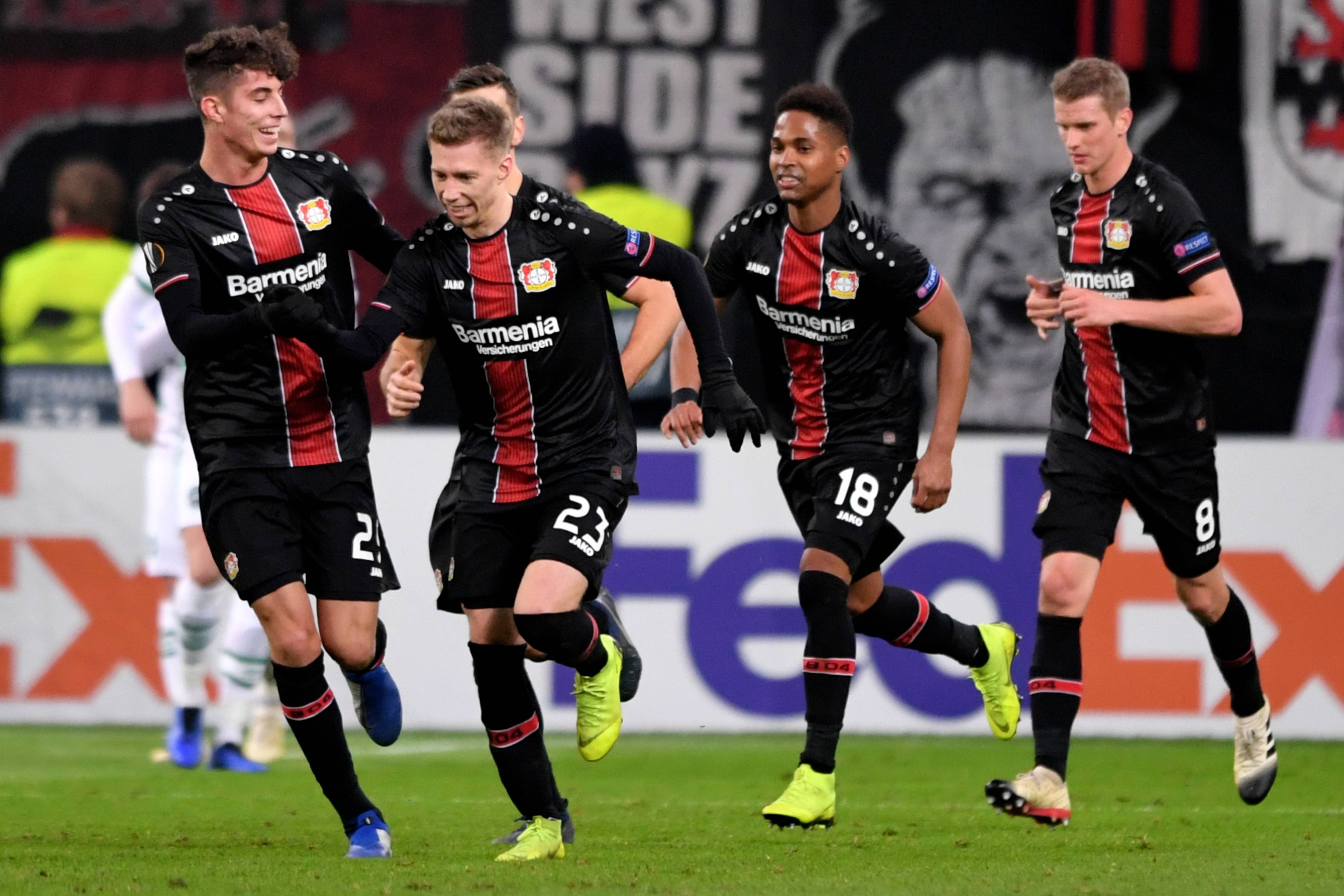 勒沃库森强势波兰，苏亚雷斯统治全场